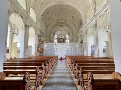 Bodenplatte und Fundamente Altar Kollnau
